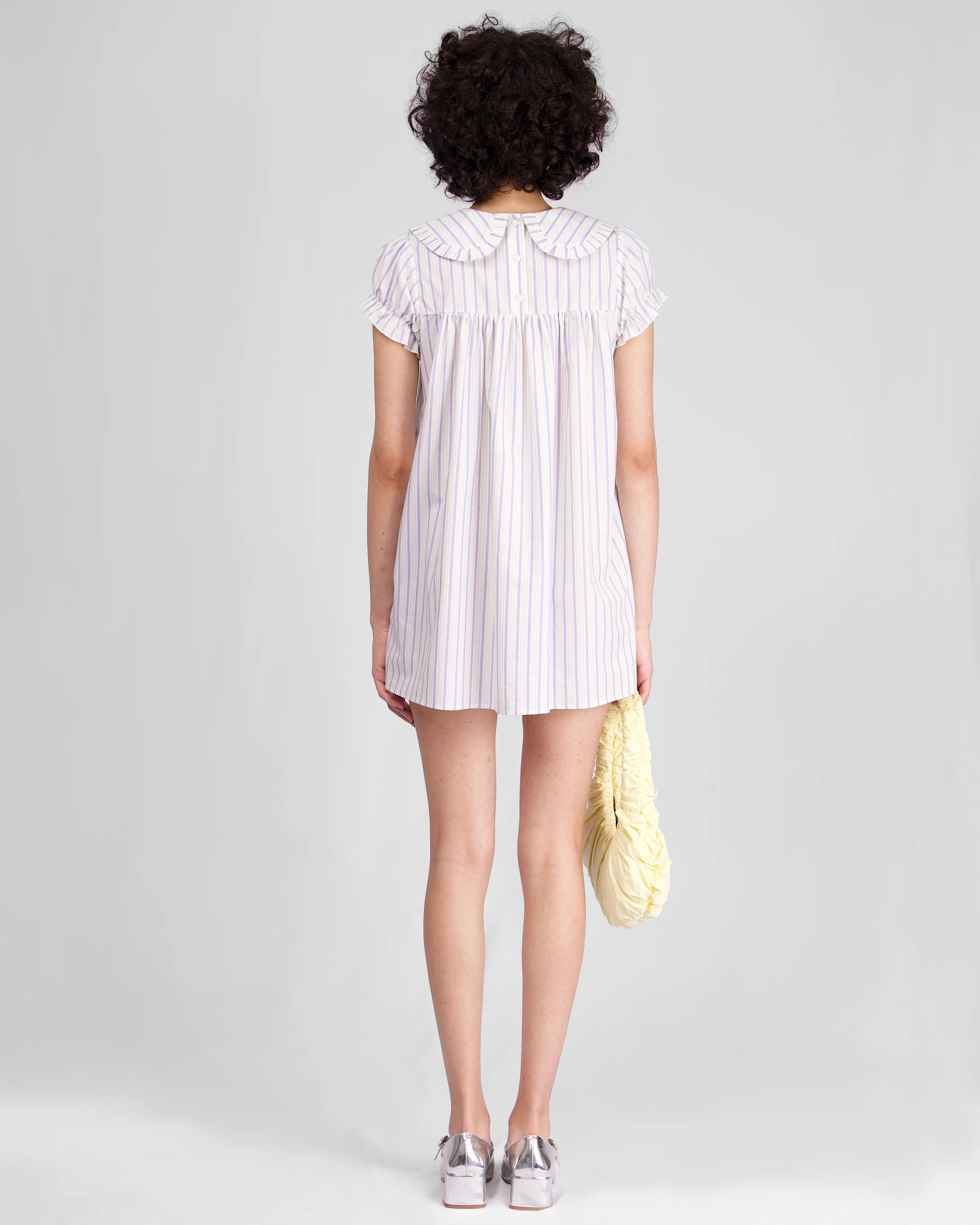 Babydoll Stripe Dress - Pacific Stripe - Image 5