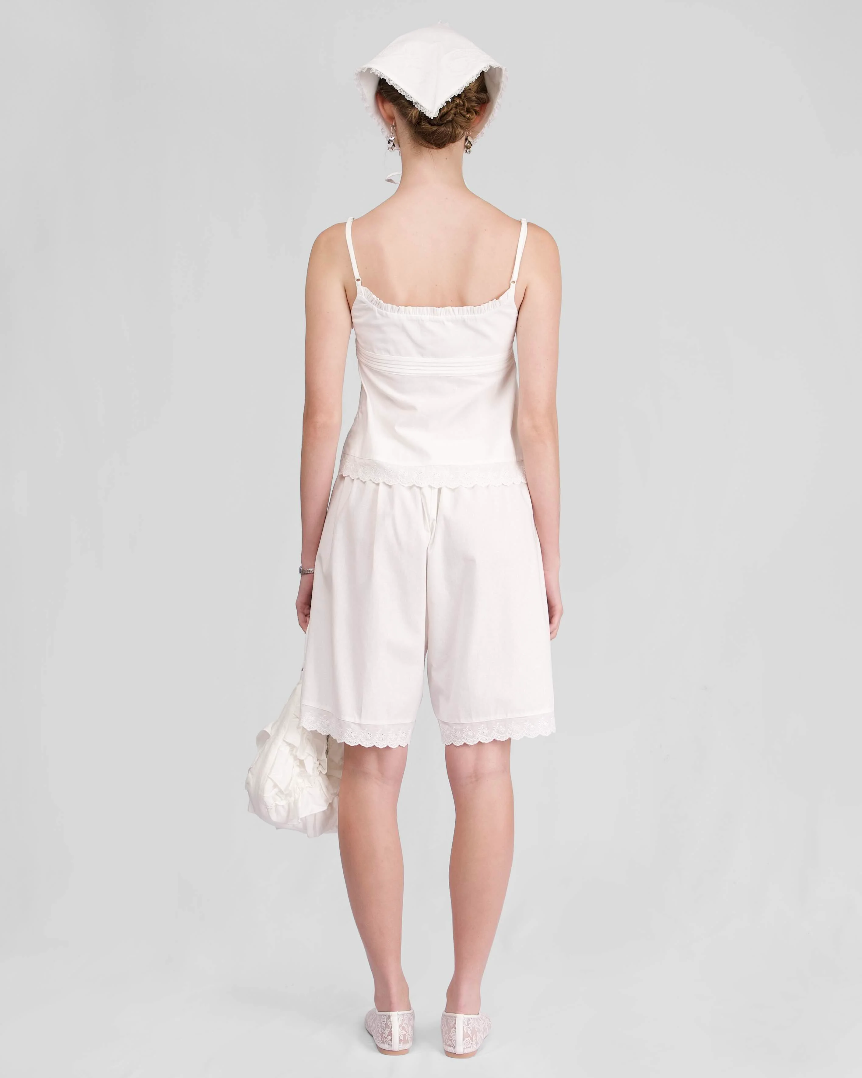 Cotton Lace Camisole - Image 5