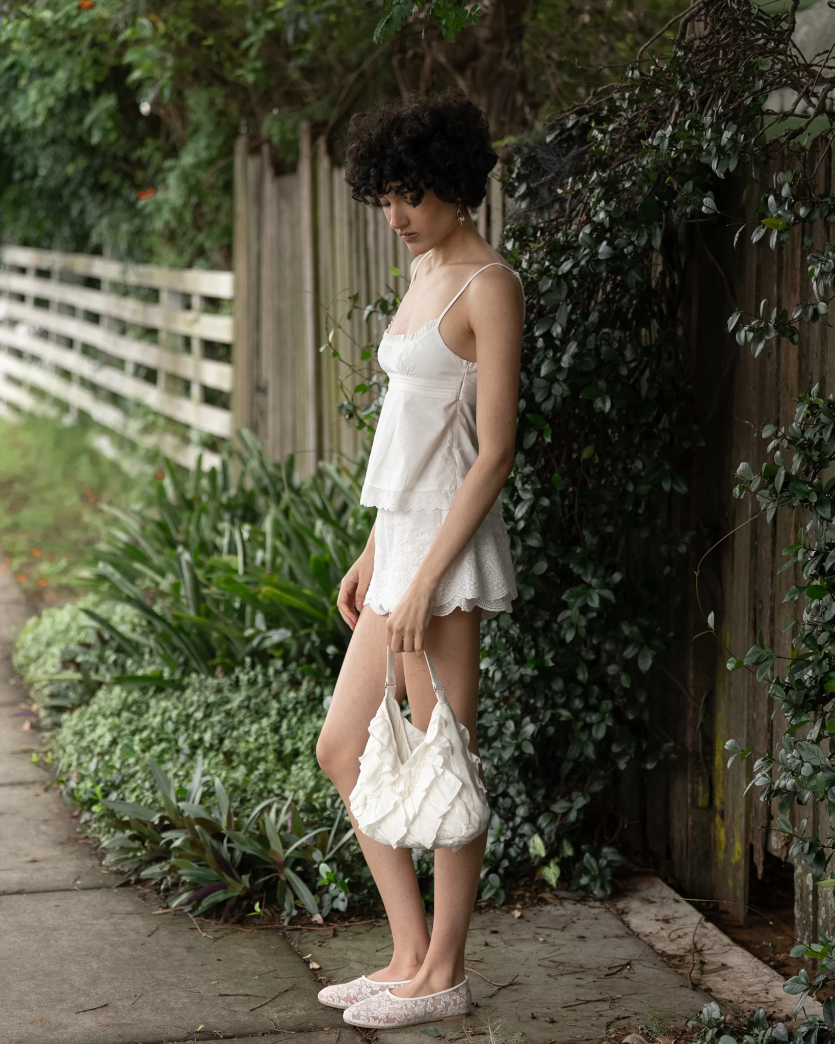 Cotton Lace Camisole - Image 9