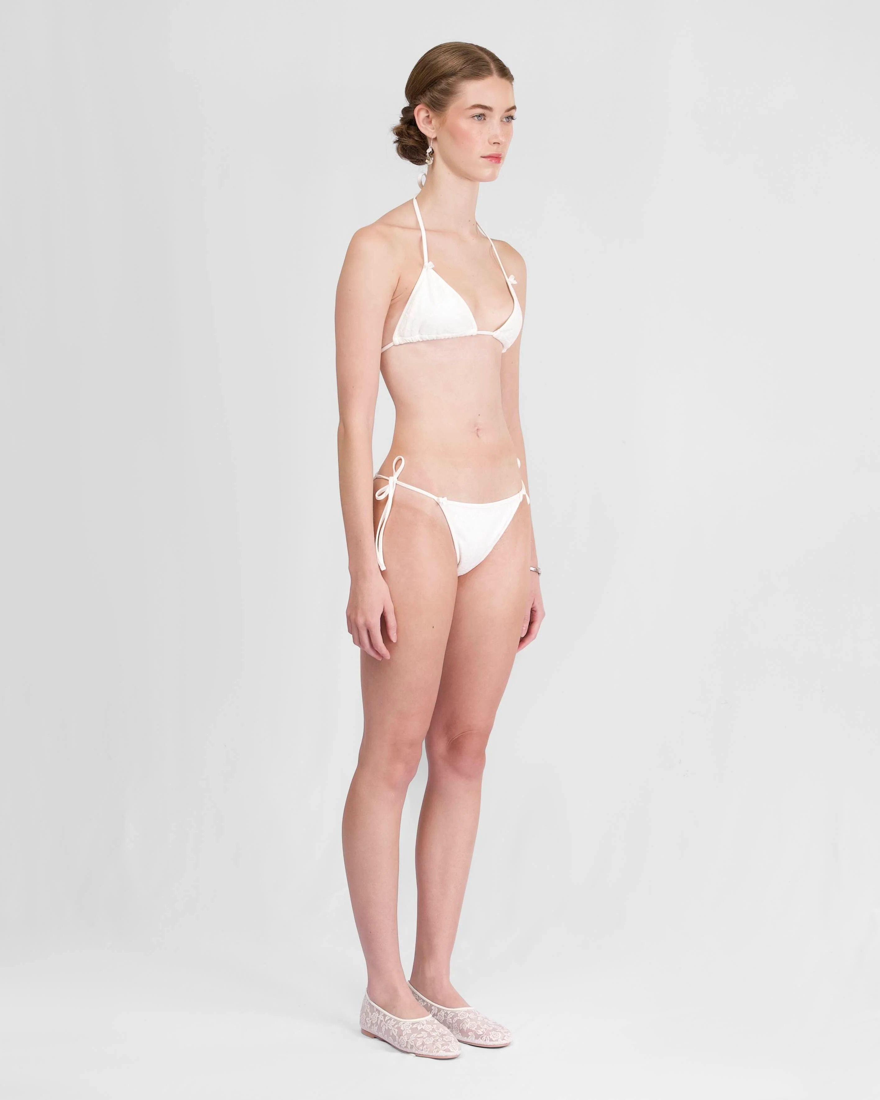 Lace Tie Bikini Top - Image 4