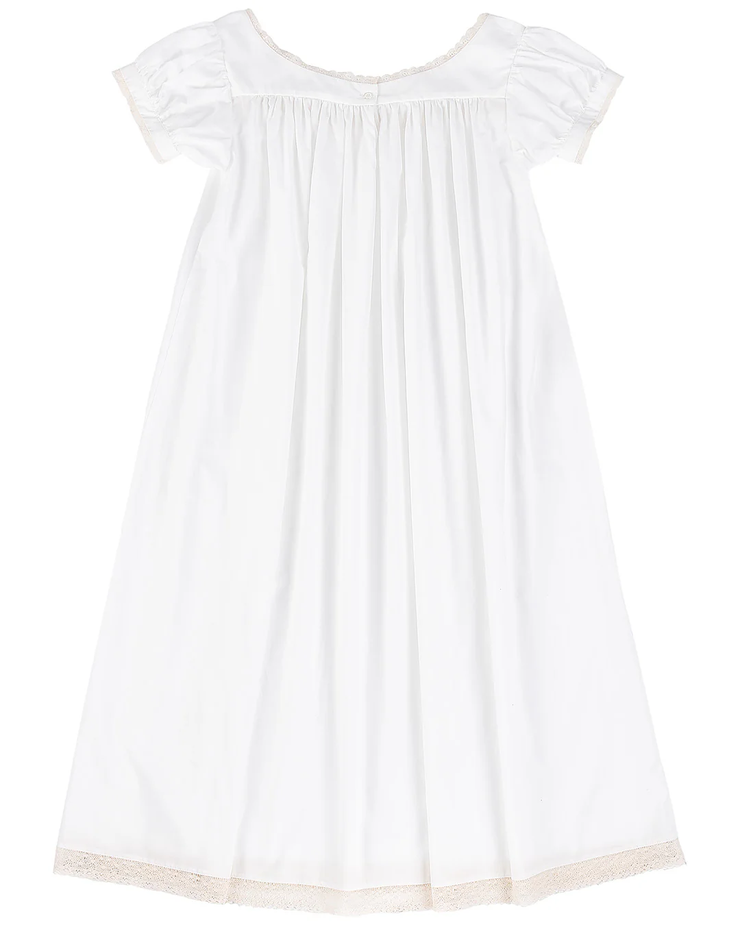 Lucienne Cotton Gown - White - Image 8