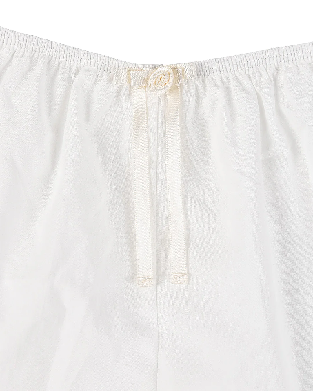 Lucienne Cotton Shorts - White - Image 7