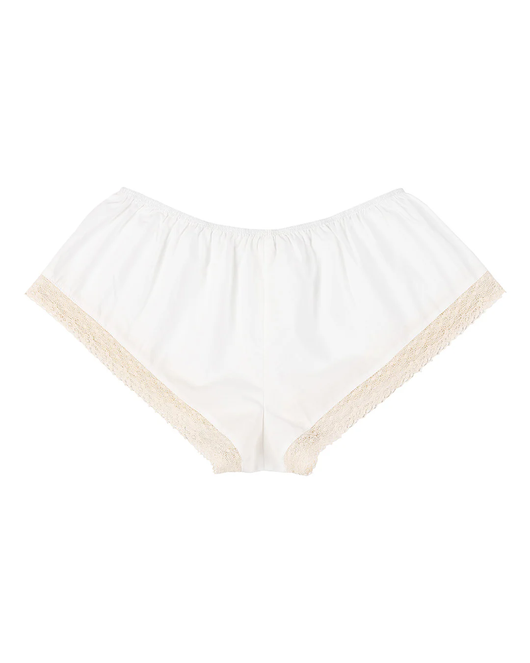 Lucienne Cotton Shorts - White - Image 8