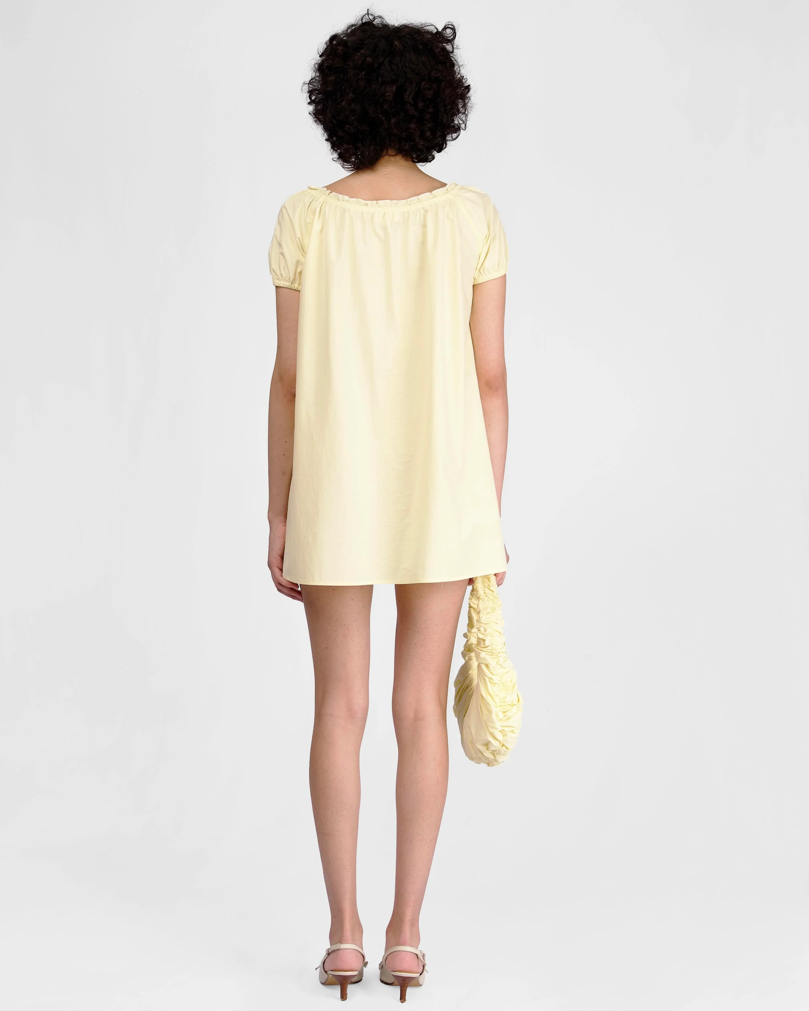 Morning Mini Dress - Citrine - Image 4