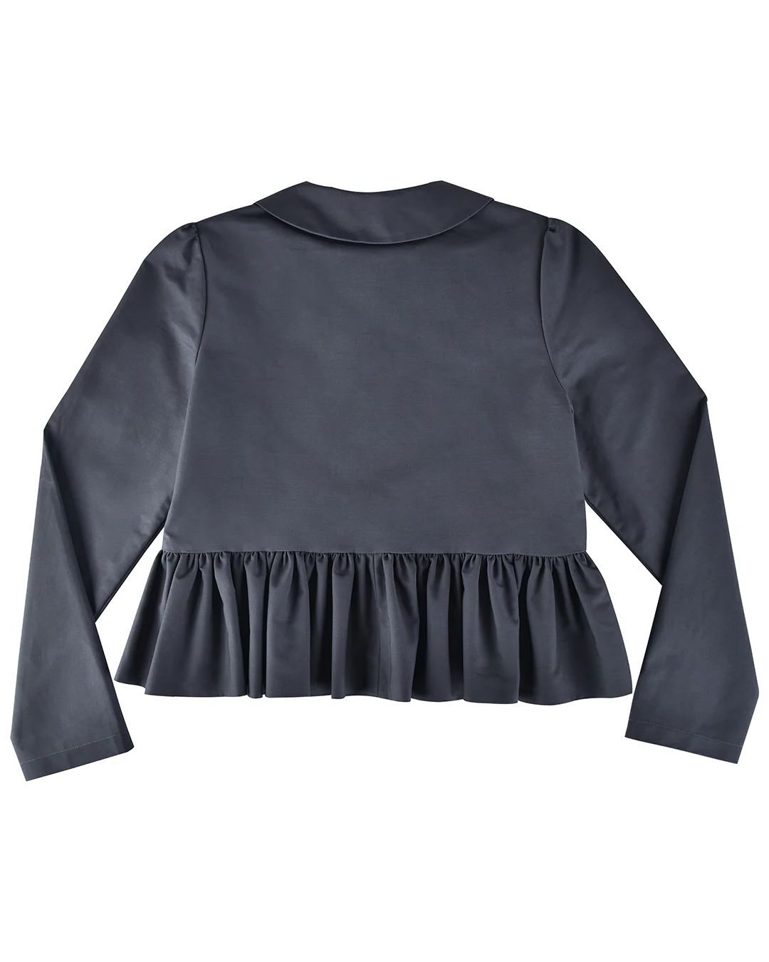 Petal Peplum Jacket - Ink - Image 10