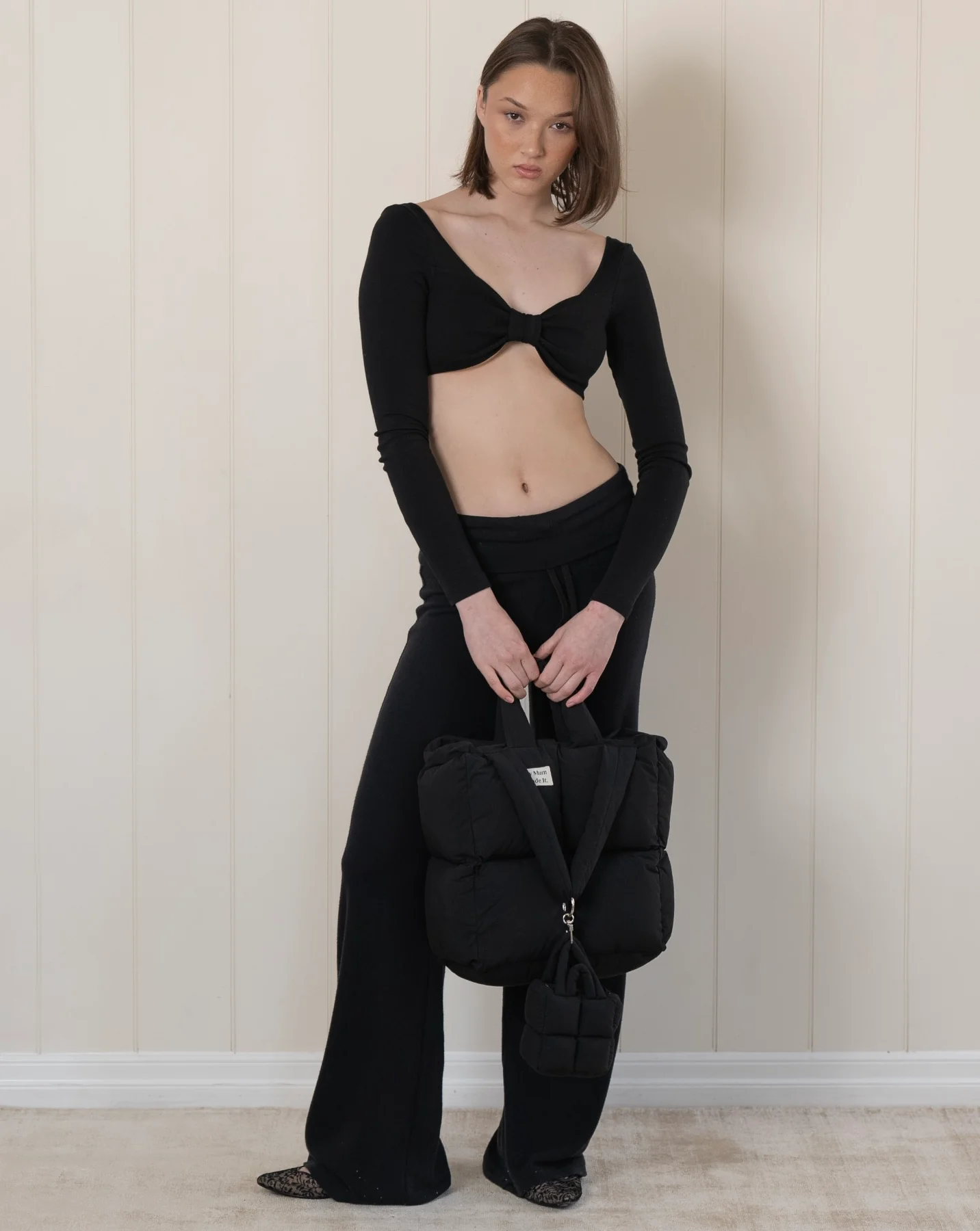 Puffer Mini Keychain Bag - Obsidian - Image 3