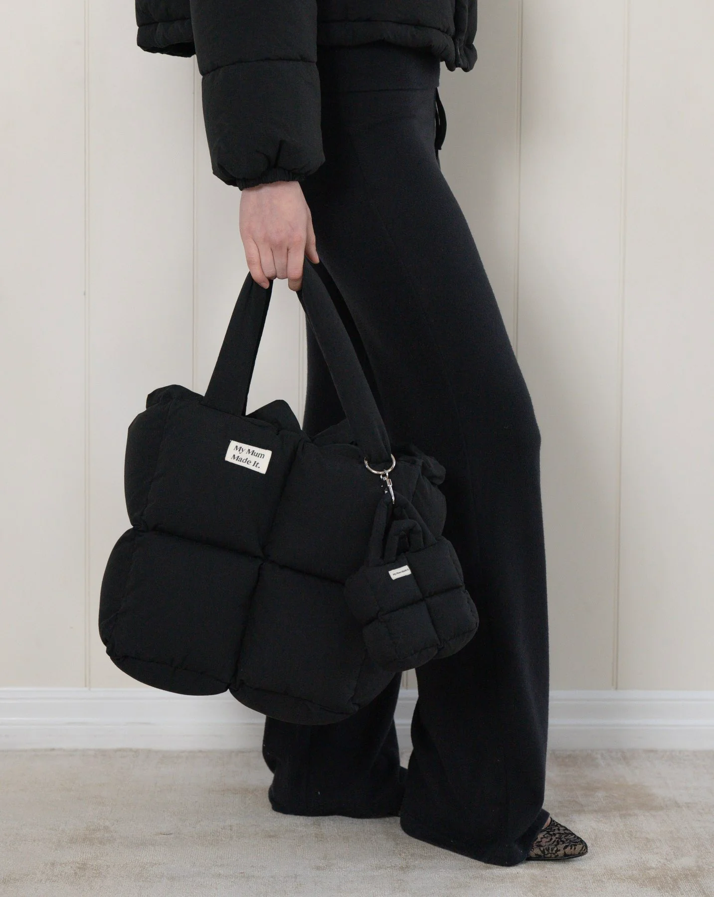 Puffer Mini Keychain Bag - Obsidian - Image 5