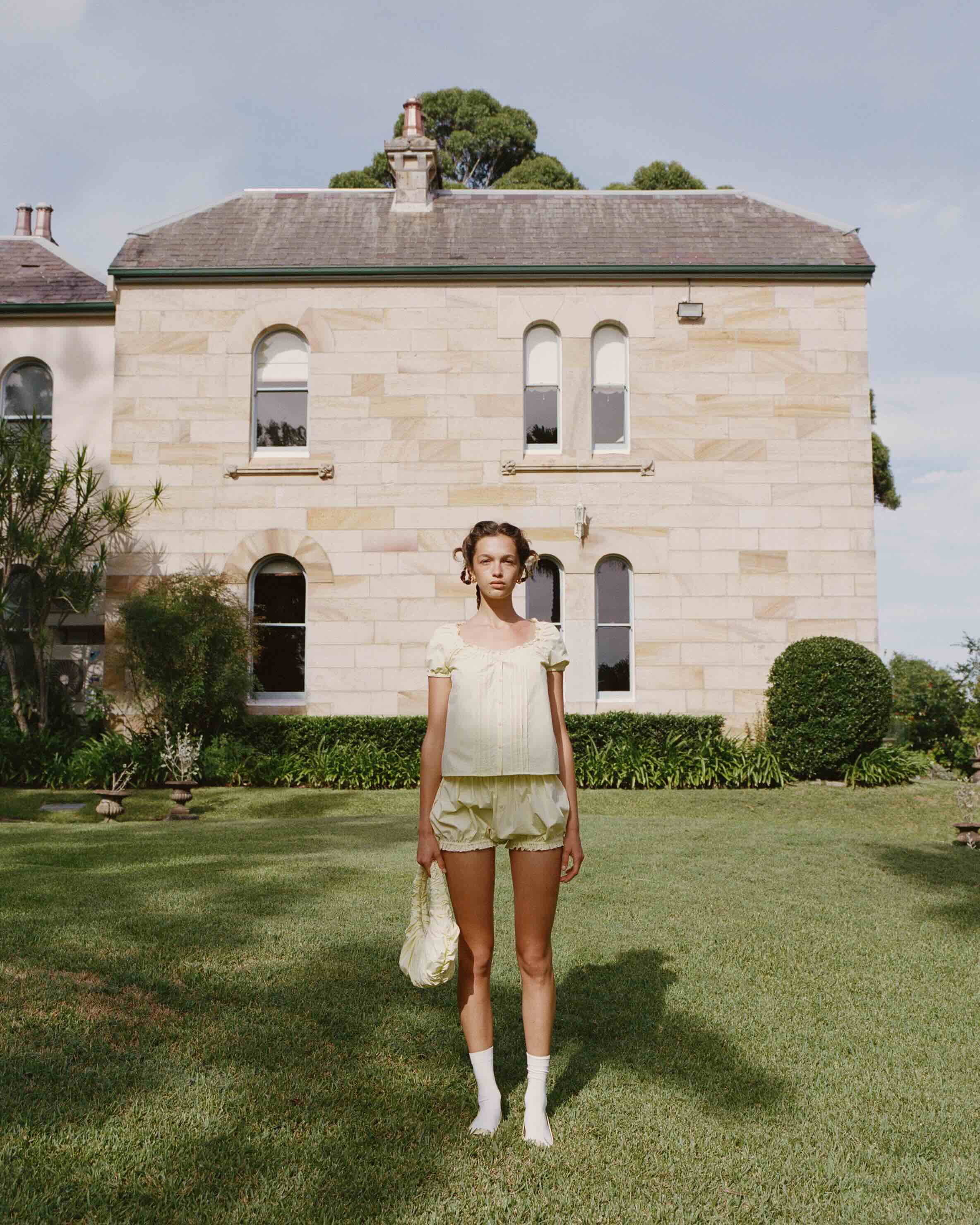 Ruche Shoulder Bag - Citrine - Image 6