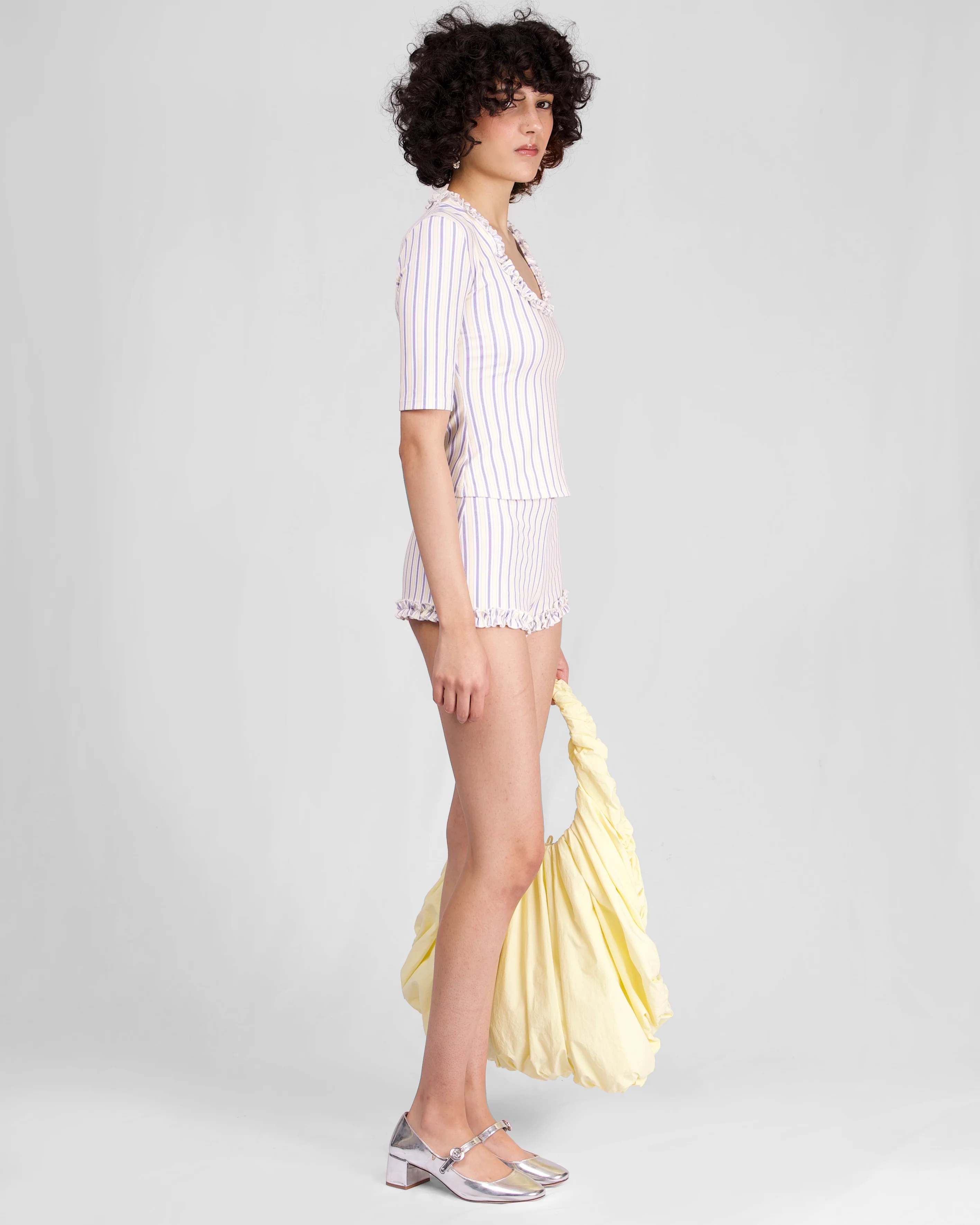 Ruffle Beach Shorts - Pacific Stripe - Image 7