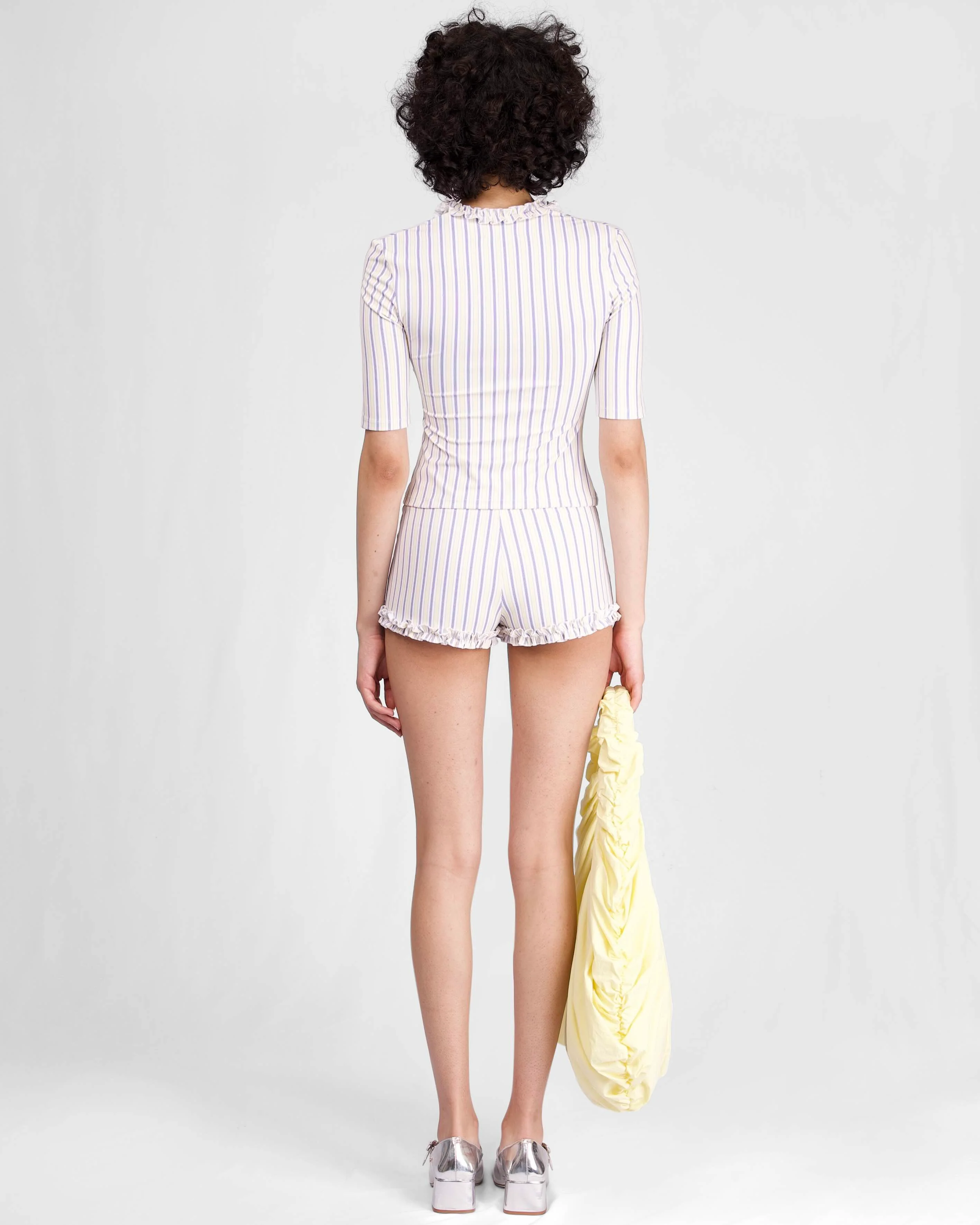 Ruffle Beach Shorts - Pacific Stripe - Image 8