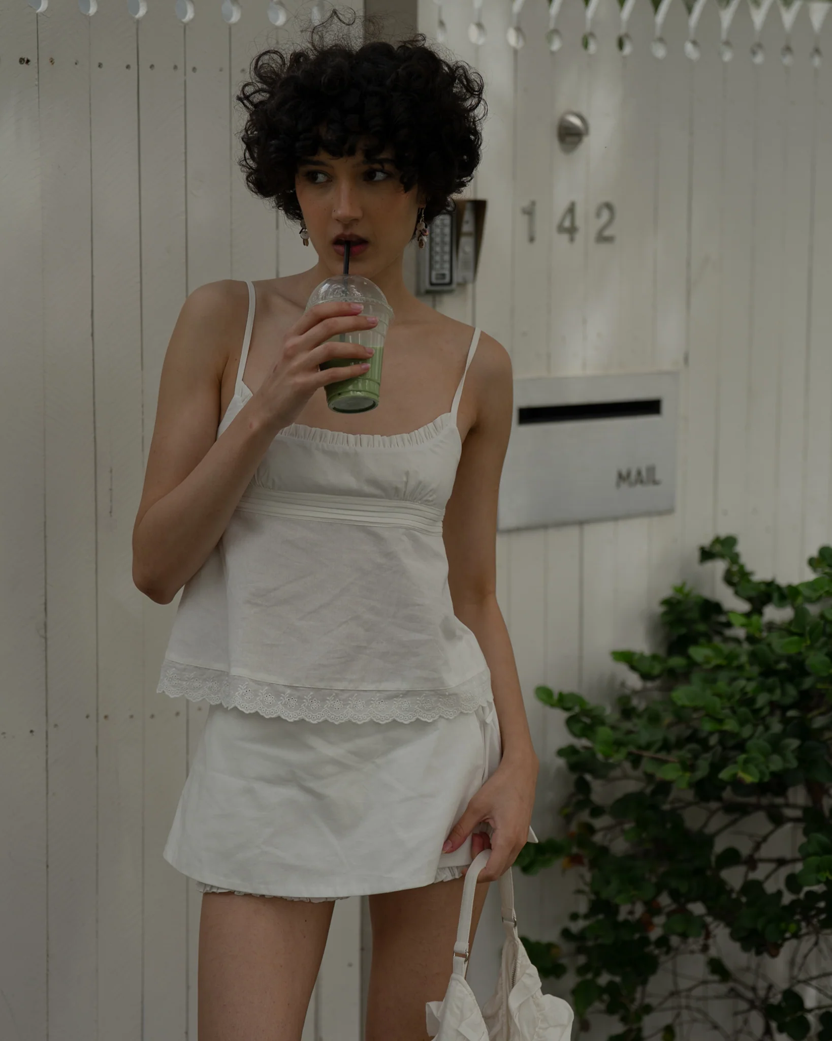 Wrap Bloomer Shorts - White - Image 6